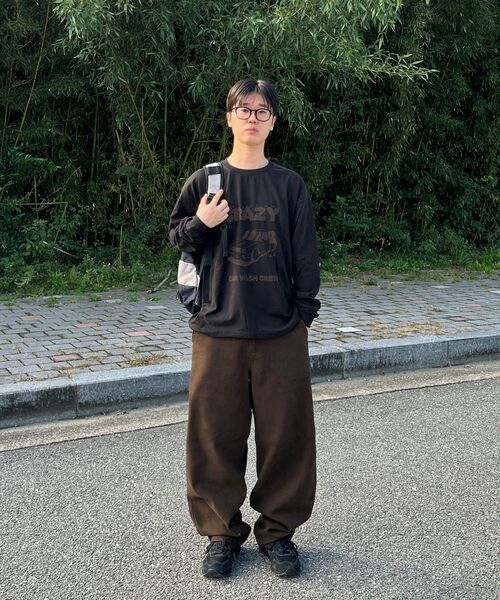 TOFFEE(トフィー)の「カーブドチノパンツ (ブラウン)(その他パンツ・メンズ・その他・SMALL/MEDIUM/LARGE/X-LARGE)」の11枚目の写真