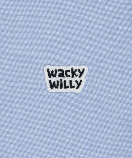 Wacky WiLLy(ワッキーウィリー)の「キキオックスフォード長袖シャツブルー(シャツ/ブラウス・レディース・その他・LARGE/X-LARGE/SMALL/MEDIUM)」の5枚目の写真