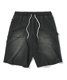 Verdnt（バーダント）の「Carpenter Denim Terry Sweat Bermuda Shorts [Black]（その他パンツ・メンズ）」