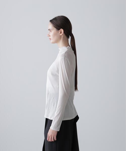 ADORE(アドーア)の「◆シアーフライストップス(Tシャツ/カットソー・レディース・ブルー/グレー/ブラック・38)」の10枚目の写真