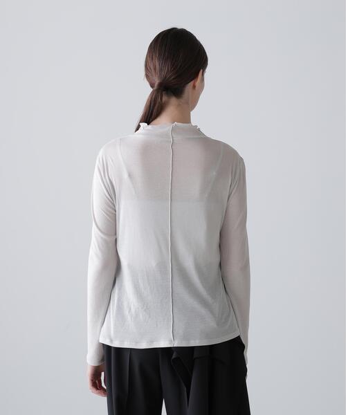 ADORE(アドーア)の「◆シアーフライストップス(Tシャツ/カットソー・レディース・ブルー/グレー/ブラック・38)」の11枚目の写真
