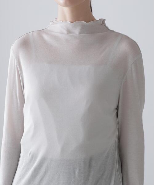 ADORE(アドーア)の「◆シアーフライストップス(Tシャツ/カットソー・レディース・ブルー/グレー/ブラック・38)」の12枚目の写真