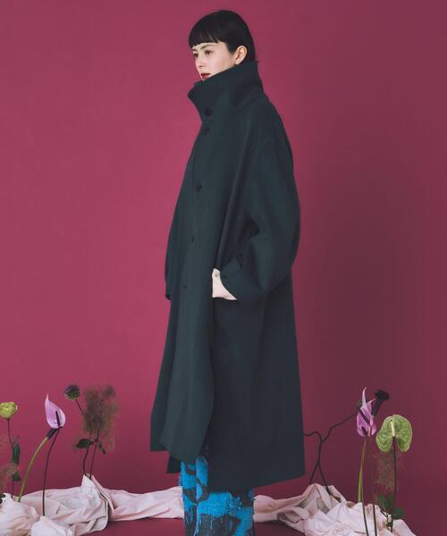 cwtch WOOL LONG COAT（ステンカラーコート）｜THE GOODLAND MARKET