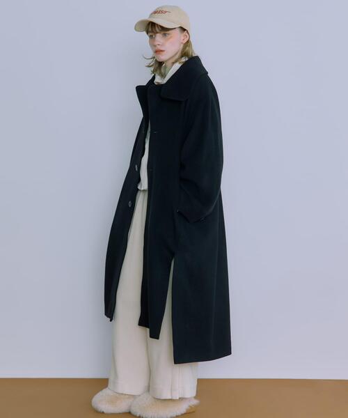 cwtch WOOL LONG COAT（ステンカラーコート）｜THE GOODLAND MARKET