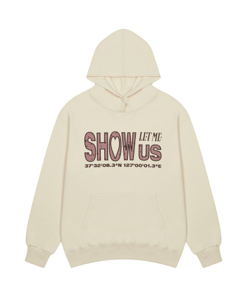 SH SHOW US STAR худи (ivory)