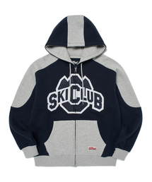 KELLOGGS SKI CLUB ZIPUP HOODIE (NAVY)