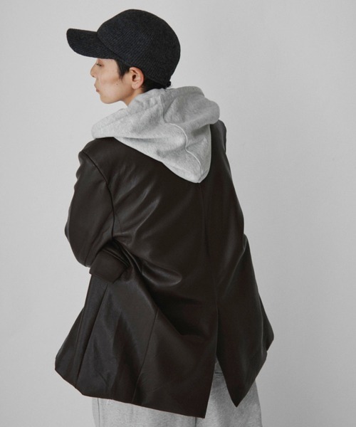VION(ヴィオン)の「リブニットキャップ / Rib Knit Cap(キャップ・レディース・グレー/ベージュ・FREE)」の7枚目の写真