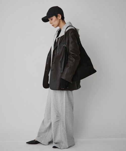 VION(ヴィオン)の「リブニットキャップ / Rib Knit Cap(キャップ・レディース・グレー/ベージュ・FREE)」の8枚目の写真