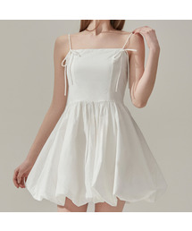 VIKINI VENDER（ビキニベンダー）の「White Balloon Mini One Piece（ワンピース）」