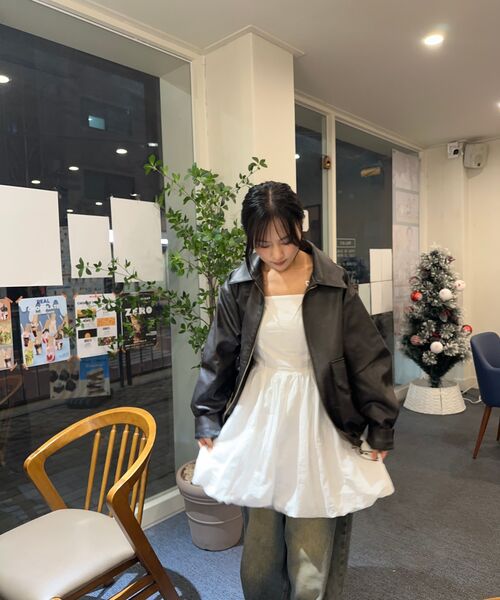 VIKINI VENDER（ビキニベンダー）の「ホワイトバルーンミニワンピース（ワンピース・レディース・その他・ONE SIZE）」の19枚目の写真