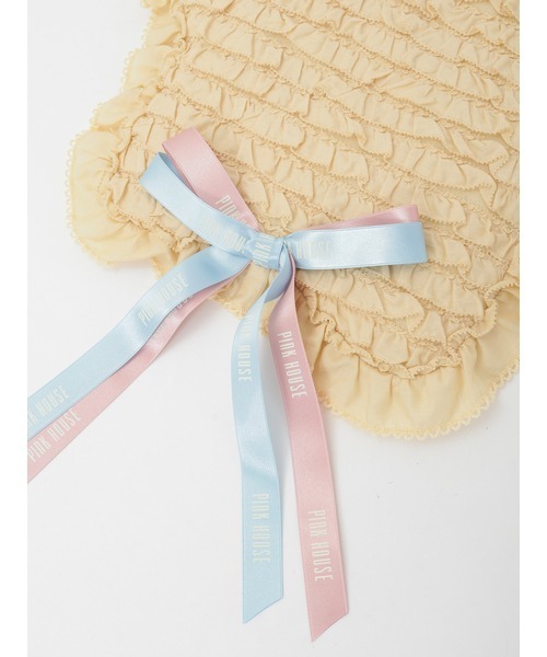 PINK HOUSE（ピンクハウス）の「星形フリルポシェット（ショルダーバッグ・レディース・ブラック/ピンク/イエロー/ライトブルー/ホワイト・フリー）」の11枚目の写真