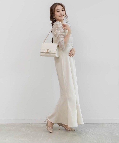 RANDA(ランダ)の「マルチWAYトップス&キャミワンピースセット(ワンピース・レディース・ピンク/アイボリー/ブルー・0/1)」の8枚目の写真