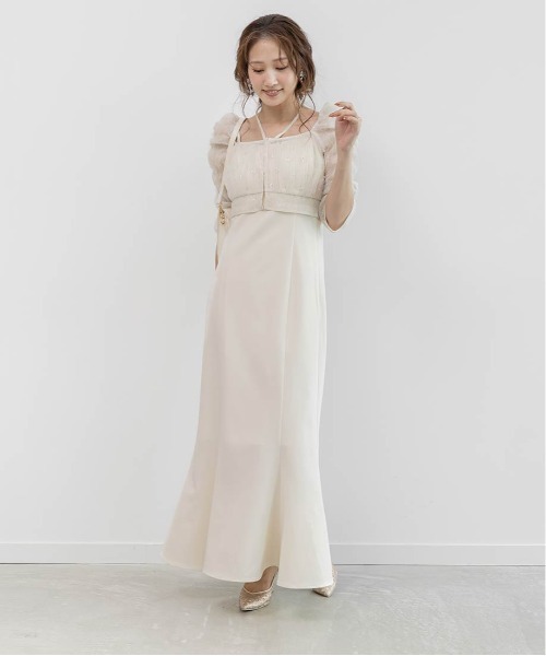 RANDA(ランダ)の「マルチWAYトップス&キャミワンピースセット(ワンピース・レディース・ピンク/アイボリー/ブルー・0/1)」の13枚目の写真