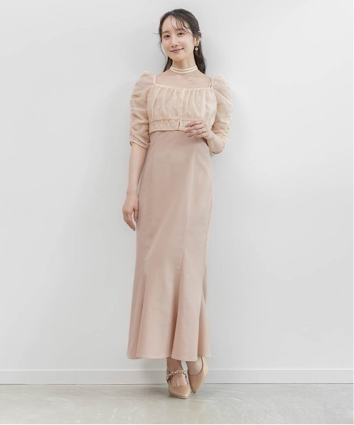 RANDA(ランダ)の「マルチWAYトップス&キャミワンピースセット(ワンピース・レディース・ピンク/アイボリー/ブルー・0/1)」の16枚目の写真