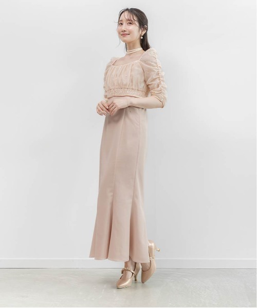 RANDA(ランダ)の「マルチWAYトップス&キャミワンピースセット(ワンピース・レディース・ピンク/アイボリー/ブルー・0/1)」の17枚目の写真