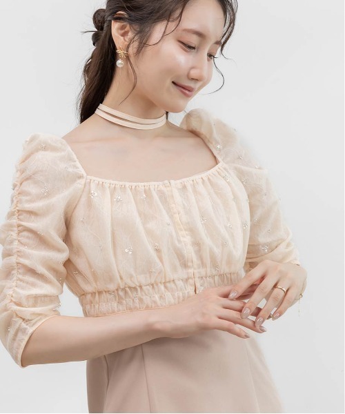 RANDA(ランダ)の「マルチWAYトップス&キャミワンピースセット(ワンピース・レディース・ピンク/アイボリー/ブルー・0/1)」の21枚目の写真