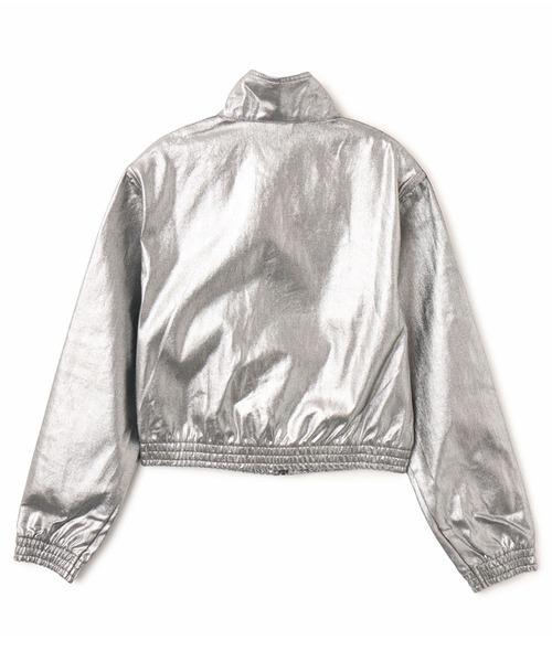 adidas(アディダス)の「adidas FIREBIRD TRACK TOP DENIM / アディダス ファイヤーバード トラックトップ デニム(その他アウター・レディース・シルバー・L/M/S)」の7枚目の写真