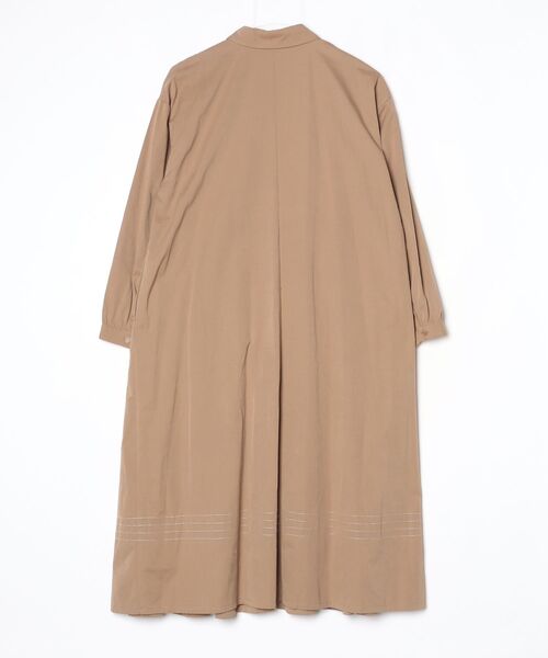 A.N.L（エーエヌエル　レーベル）の「A.N.L ステッチディティールシャツワンピース（シャツワンピース・レディース・キャメル/カーキ・38）」の21枚目の写真