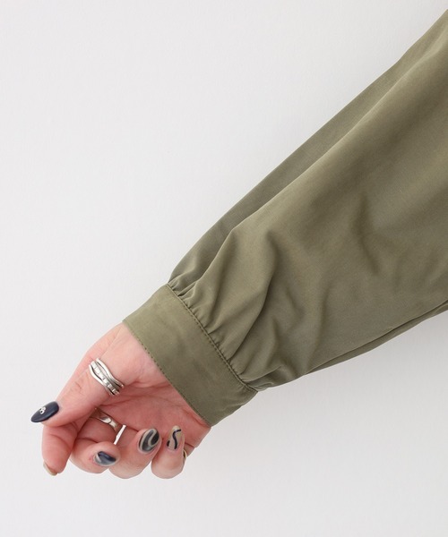 A.N.L（エーエヌエル　レーベル）の「A.N.L ステッチディティールシャツワンピース（シャツワンピース・レディース・キャメル/カーキ・38）」の19枚目の写真