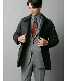 SUIT SQUARE | キルティングアウター CANONICO 21μPRUNELLE ウール 無地(その他アウター)