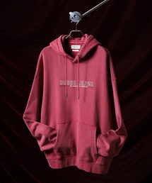 GUESS JEANS フロントプリントスウェットパーカー