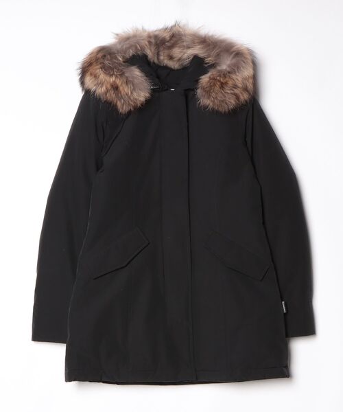 WOOLRICH（ウールリッチ）の「WOOLRICH ARCTIC RACCOON PARKA ウールリッチ アークティックパーカ ダウンジャケット（ダウンジャケット/コート・レディース・ブラック/ネイビー・SMALL/MEDIUM/LARGE/X-SMALL）」の17枚目の写真