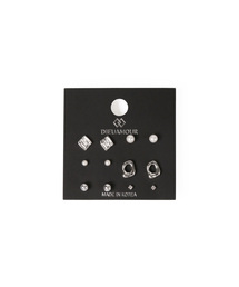 DIEUAMOUR（ディユーアモール）の「[12PACK] Modern Point Pearl Daily Earring Set（ピアス（両耳用））」