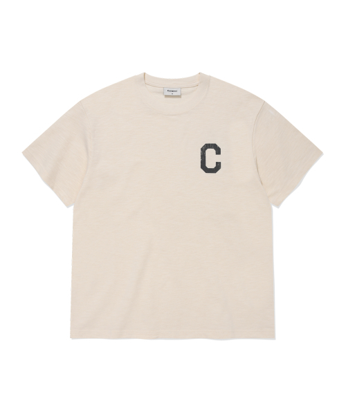 COVERNAT(カバーナット)の「スロップクラックCロゴTシャツアイボリー(Tシャツ/カットソー・レディース・その他・X-SMALL/SMALL/MEDIUM/LARGE/X-LARGE/XX-LARGE)」の11枚目の写真