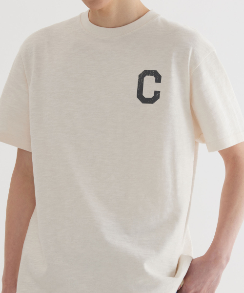 COVERNAT(カバーナット)の「スロップクラックCロゴTシャツアイボリー(Tシャツ/カットソー・レディース・その他・X-SMALL/SMALL/MEDIUM/LARGE/X-LARGE/XX-LARGE)」の5枚目の写真