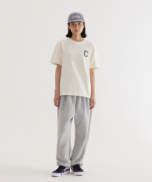COVERNAT(カバーナット)の「スロップクラックCロゴTシャツアイボリー(Tシャツ/カットソー・レディース・その他・X-SMALL/SMALL/MEDIUM/LARGE/X-LARGE/XX-LARGE)」の4枚目の写真