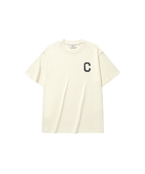 COVERNAT(カバーナット)の「スロップクラックCロゴTシャツアイボリー(Tシャツ/カットソー・レディース・その他・X-SMALL/SMALL/MEDIUM/LARGE/X-LARGE/XX-LARGE)」の6枚目の写真