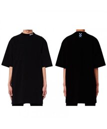 [500g] チェッカーボードプレインロゴ半袖Tシャツ