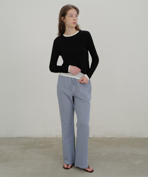 ANDNEEDS(アンドニーズ)の「Essential tencel tee (black)(Tシャツ/カットソー・レディース・その他・FREE)」の1枚目の写真