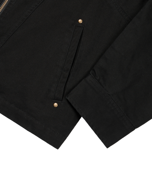 セール】Incision Studded Cotton Jacket (Black)（その他アウター