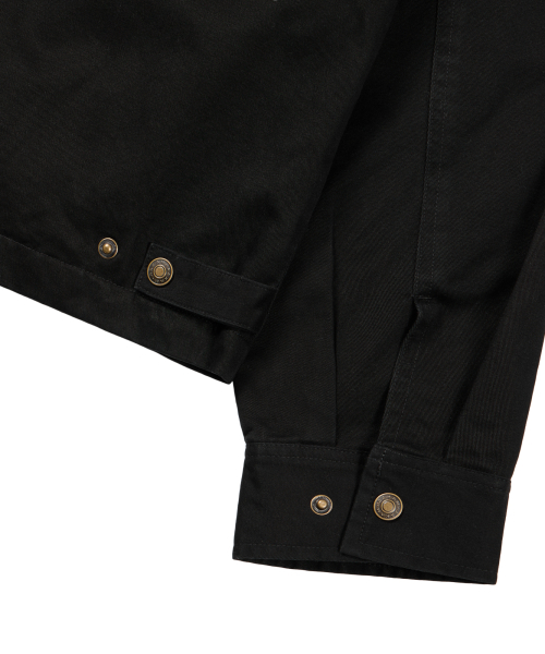 セール】Incision Studded Cotton Jacket (Black)（その他アウター