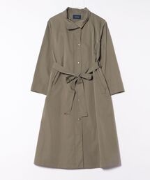 NEWYORKER（ニューヨーカー）の「【ウォッシャブル】ソフトメモリーツイル スタンドカラーロングコート（ダウンジャケット/コート）」