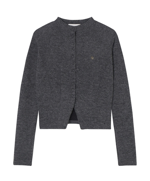 MAYVERU(メイバーユー)の「Quarry Wool Cardigan Knitwear _ Gray(カーディガン/ボレロ・レディース・チャコールグレー・SMALL/MEDIUM)」の17枚目の写真