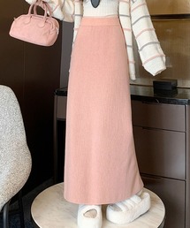 裏起毛ロングスカート