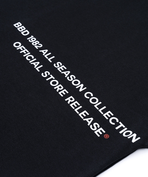 BLACK BLOND(ブラック ブロンド)の「ビビディ1982ノーシンパシー半袖Tシャツ(ブラック)(Tシャツ/カットソー・レディース・その他・MEDIUM/LARGE/X-LARGE)」の5枚目の写真