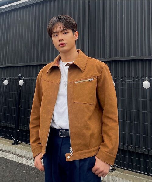 NONBLANK（ノンブランク）の「ショートワークジャケット_CAMEL（その他アウター・メンズ・キャメル・MEDIUM/LARGE/X-LARGE）」の14枚目の写真