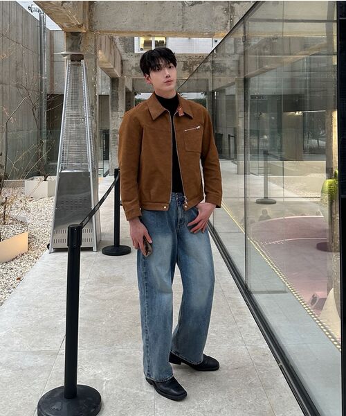 NONBLANK（ノンブランク）の「ショートワークジャケット_CAMEL（その他アウター・メンズ・キャメル・MEDIUM/LARGE/X-LARGE）」の8枚目の写真