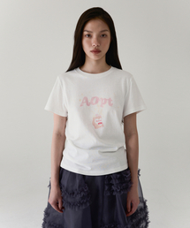 BUBBLY FIZZ UP T-SHIRT - PINK