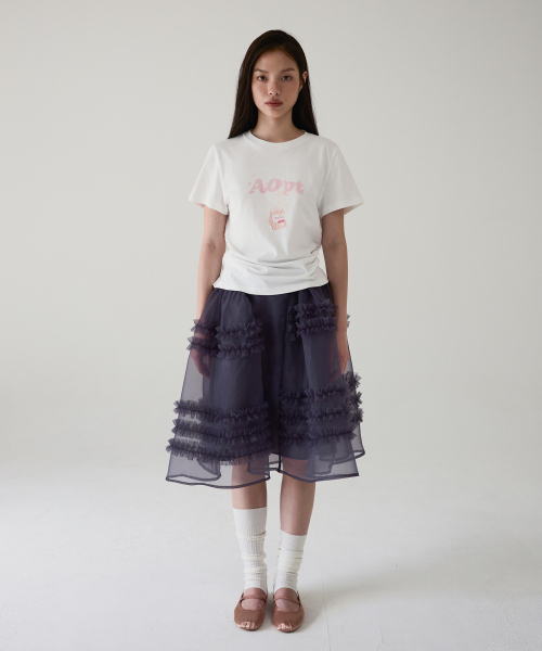 AOPT(アオプト)の「BUBBLY FIZZ UP T-SHIRT - PINK(Tシャツ/カットソー・レディース・その他・SMALL/MEDIUM)」の2枚目の写真