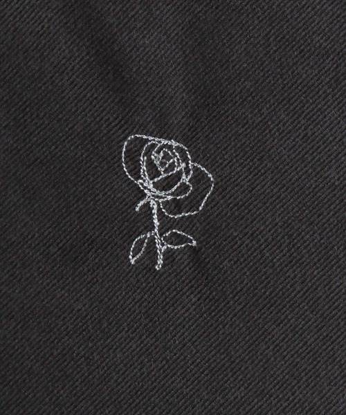 ANPAS(アンパス)の「Kersey Suede Embroidery SweatShirt/カルゼ スウェード 胸刺繍 クルーネック スウェットトレーナー メンズ レディース カルゼ刺繍トレーナー(スウェット・メンズ・スミクロ/ホワイト系その他/アイボリー/ブラック系その他・M/LL/L)」の12枚目の写真