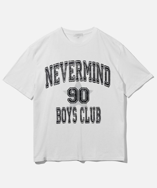 VASTIC(バスティック)の「ネバーマインド Tシャツ_ホワイト(Tシャツ/カットソー・メンズ・その他・LARGE/MEDIUM)」の2枚目の写真