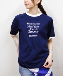 THE SHINZONE | THE SINZONE/シンゾーン　フレッシュマーケットリンガーTEE　FRESH MARKET RINGER TEE　26SMSCU12(Tシャツ/カットソー)