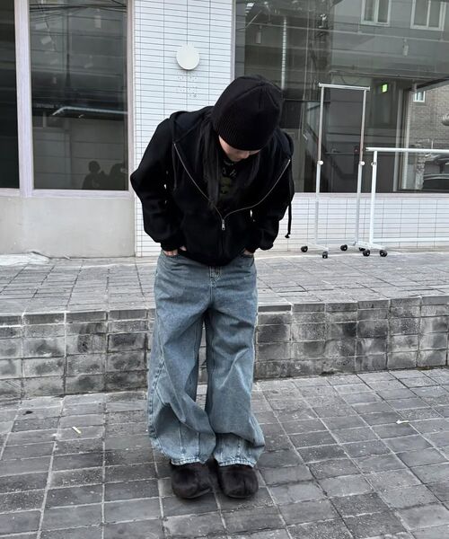 DECET（デケト）の「Balloon Wide Jeans DCPT055LightBlueB（デニムパンツ・レディース・その他・26/28/30/32/34）」の20枚目の写真