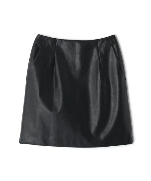 セール】フェイクレザーミニスカート（スカート）｜N.（N. Natural