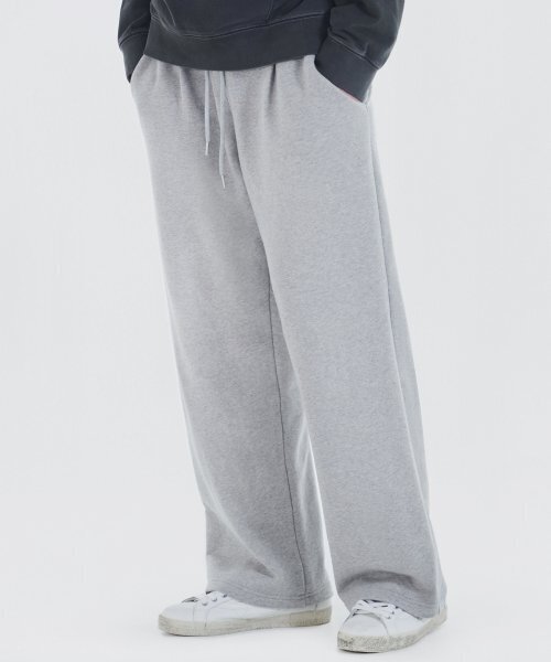 AKIA（アキア）の「ワンタックワイドラウンジスウェットパンツ[メランジグレー]（スウェットパンツ・メンズ・その他・MEDIUM/LARGE/X-LARGE）」の5枚目の写真
