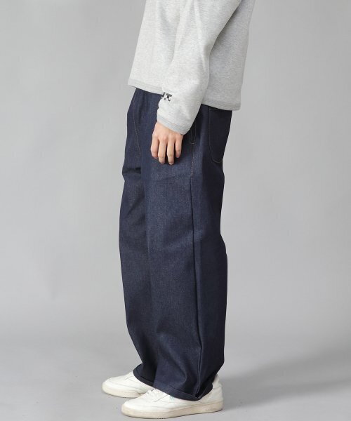 SAINTCREW（セントクルー）の「EX ワイドパンツ EXW-347 デニムインディゴ（デニムパンツ・メンズ・その他・MEDIUM/LARGE/X-LARGE）」の5枚目の写真